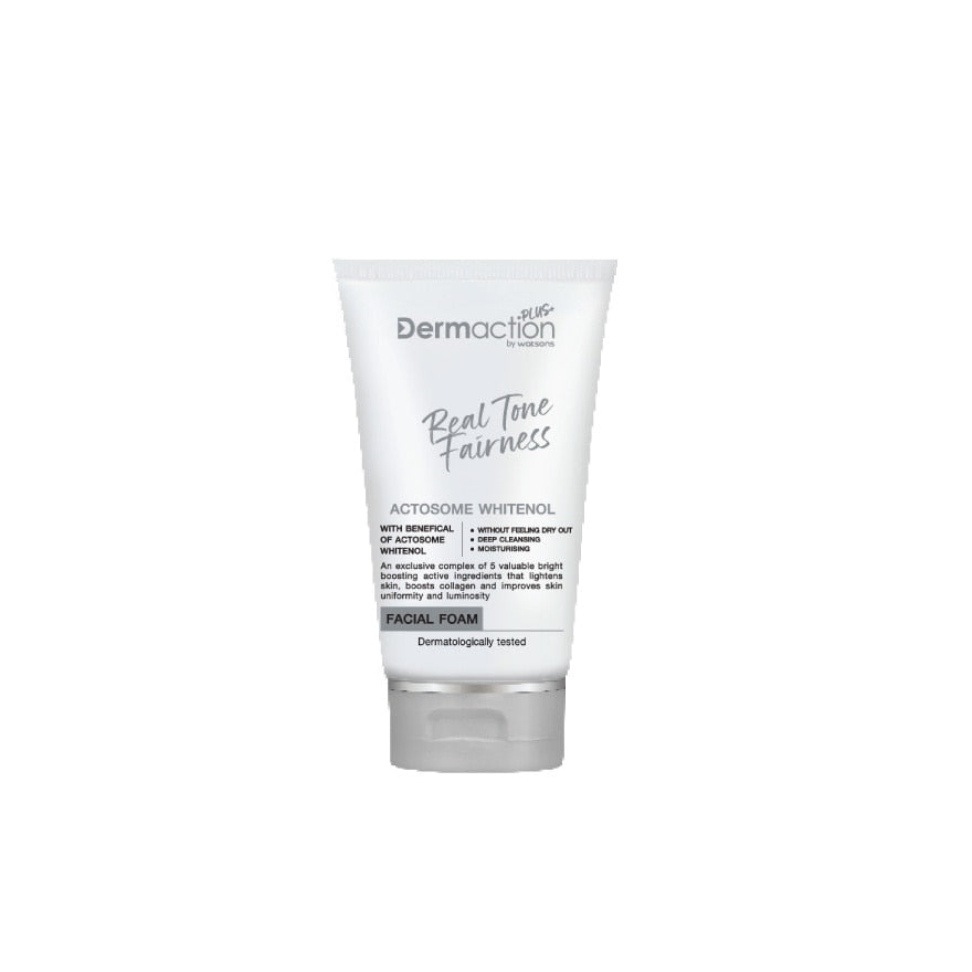 Dermaction Plus by Watsons Real Tone Fairness Facial Foam 30ml