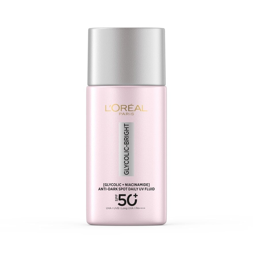 LOreal Paris UV Fluid Glycolic-bright Anti-dark Spot Daily SPF50+ 50ml