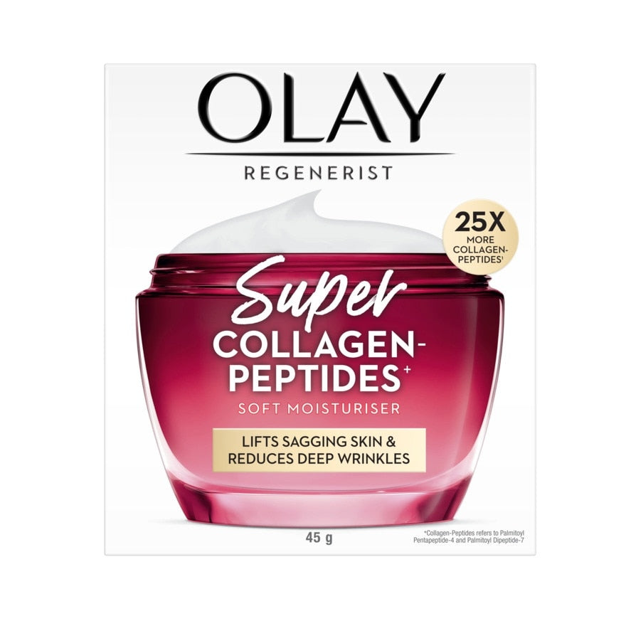 Olay Regenerist Super Collagen Peptides Soft Moisturiser 45 g.