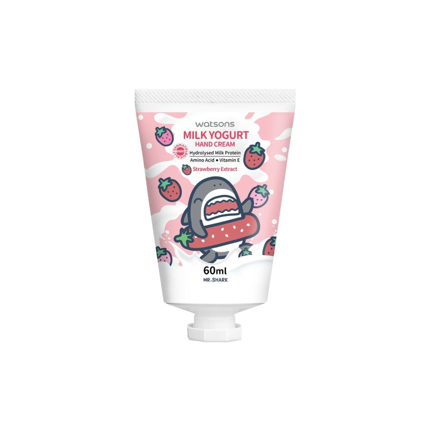 Watsons Milk Yogurt Hand Cream Strawberry Extract(Mr.shark) 60ml