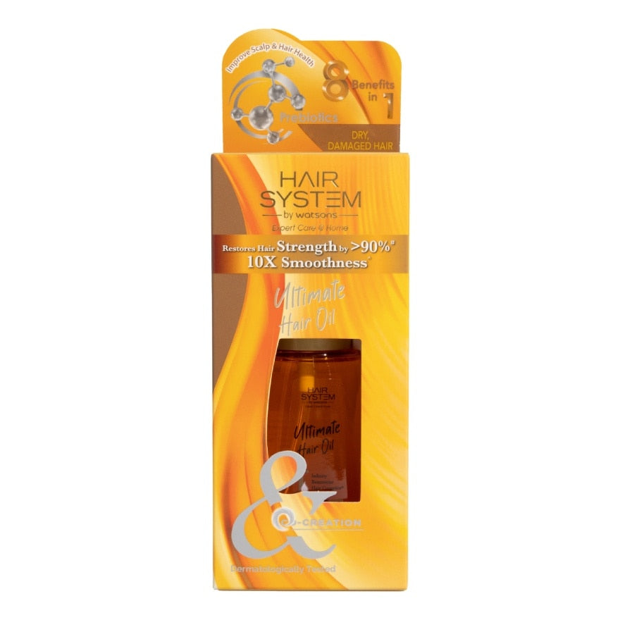 Hair System by Watsons Ultimate Hair Oil Dry, Damaged Hair 70ml