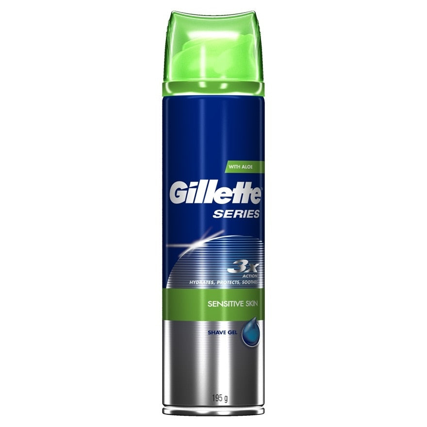 GILLETTE Series Sensitive Skin Shave Gel with Aloe 195g