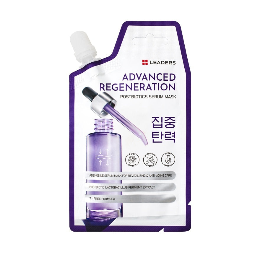Leaders Advanced Regeneration Postbiotics Serum Mask 20ml
