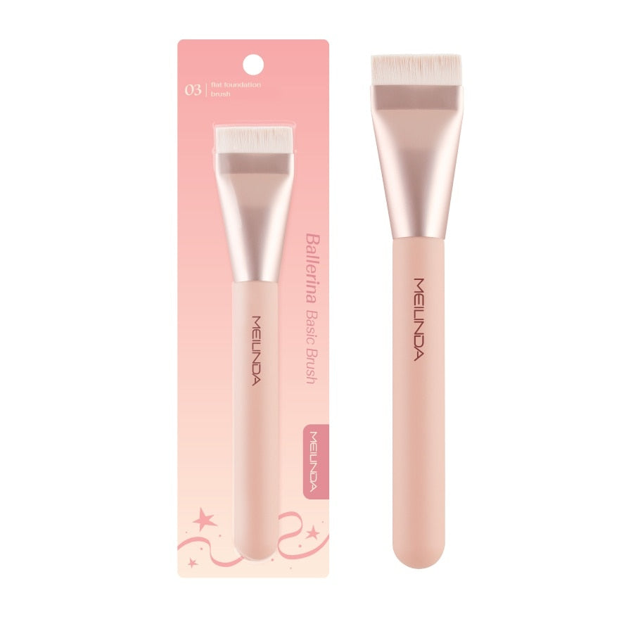 Mei Linda Ballerina Basic Brush 1pc 03 Flat Foundation Brush