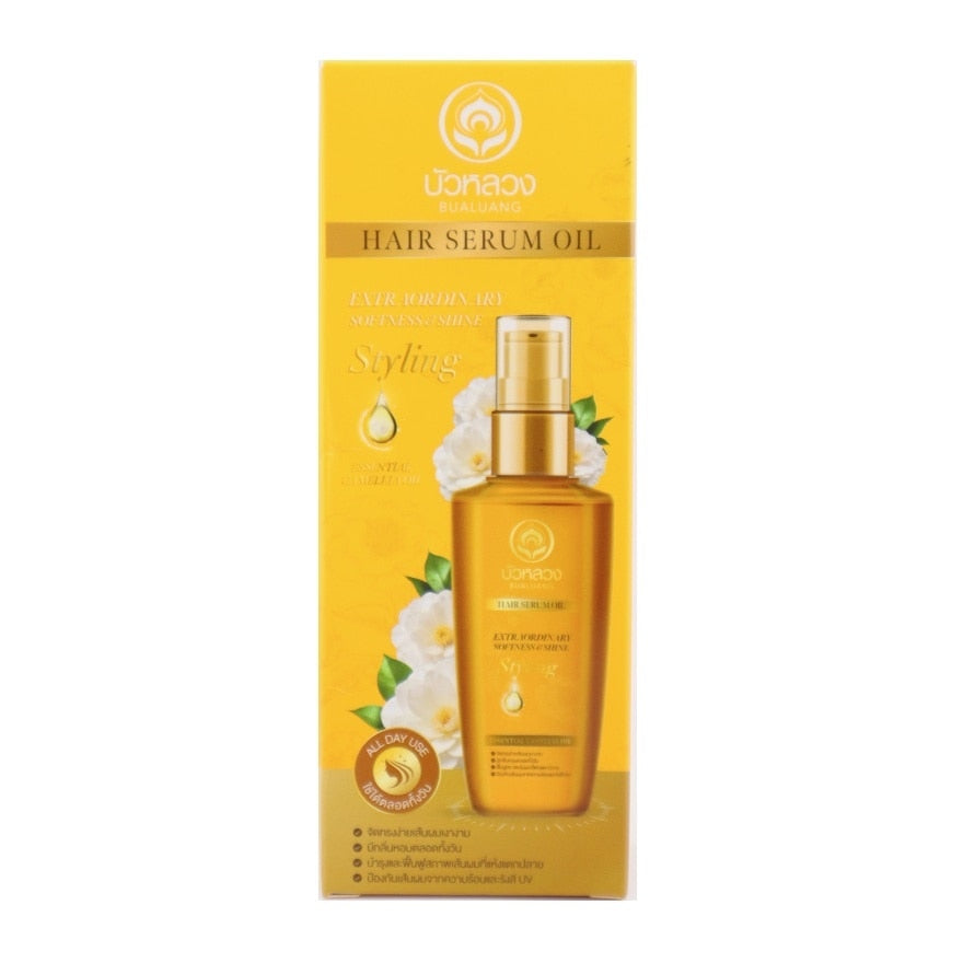 Bualuang Hair Serum Oil for Softness Shine 85ml