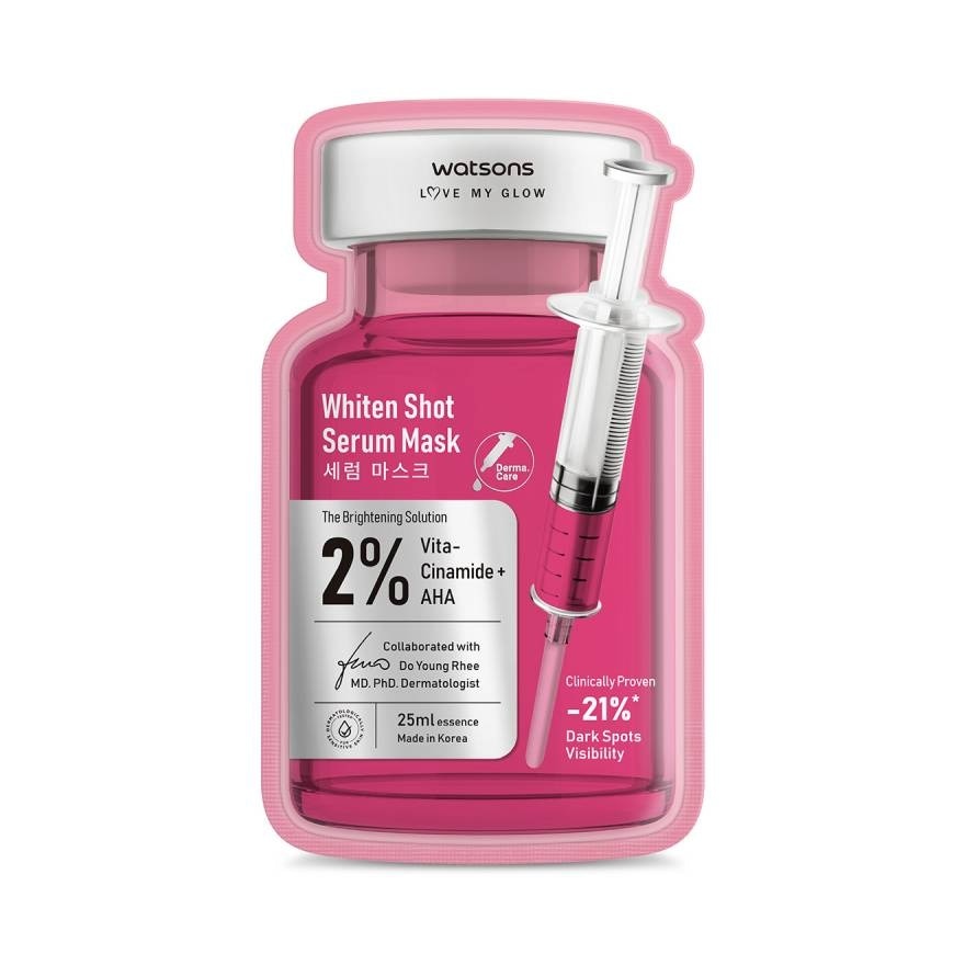 Watsons Whiten Shot Serum Mask 1sheet
