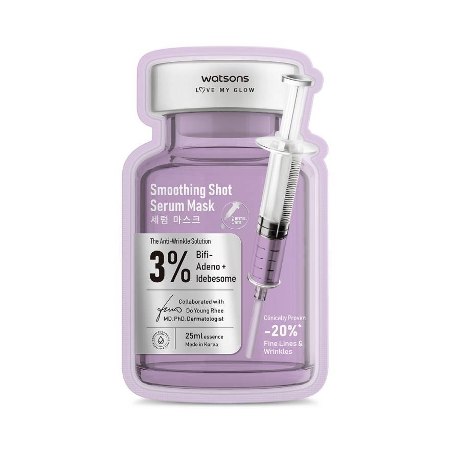 Watsons Smoothing Shot Serum Mask. 1sheet