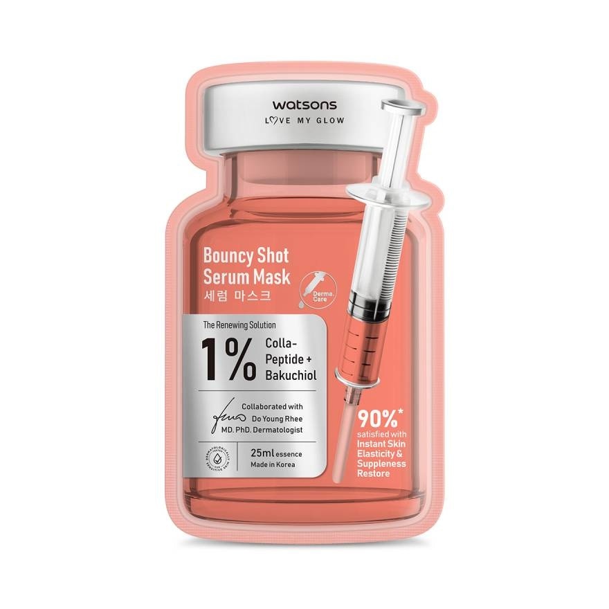 Watsons Bouncy Shot Serum Mask. 1sheet