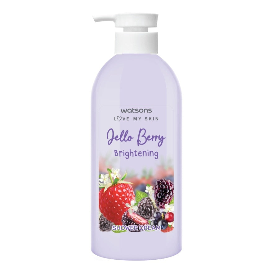 Watsons Jello Berry Brightening Shower Cream 450ml