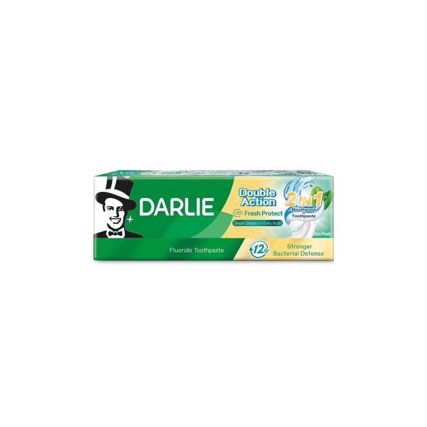 Darlie Mouthwash+toothpaste Double Action Fresh Protect 2in1 50g