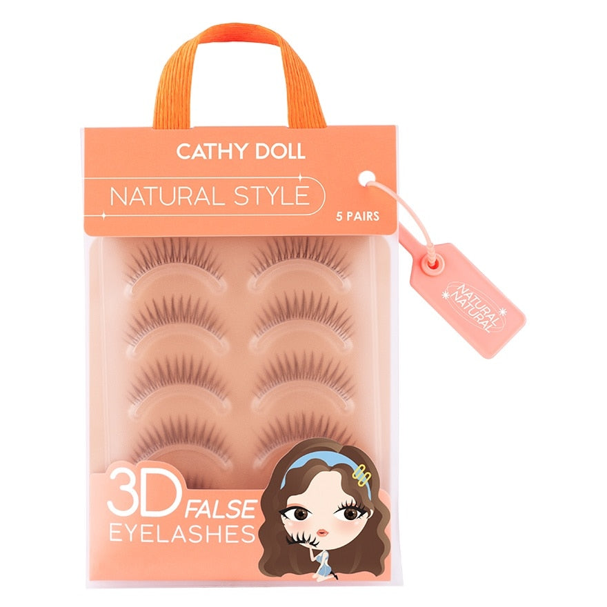 Cathy Doll False Eyelashes 5 pairs Natural
