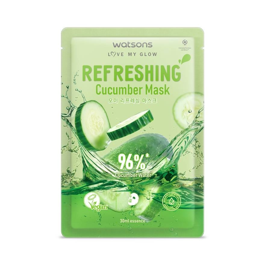 Watsons Refreshing Cucumber Mask 1sheet
