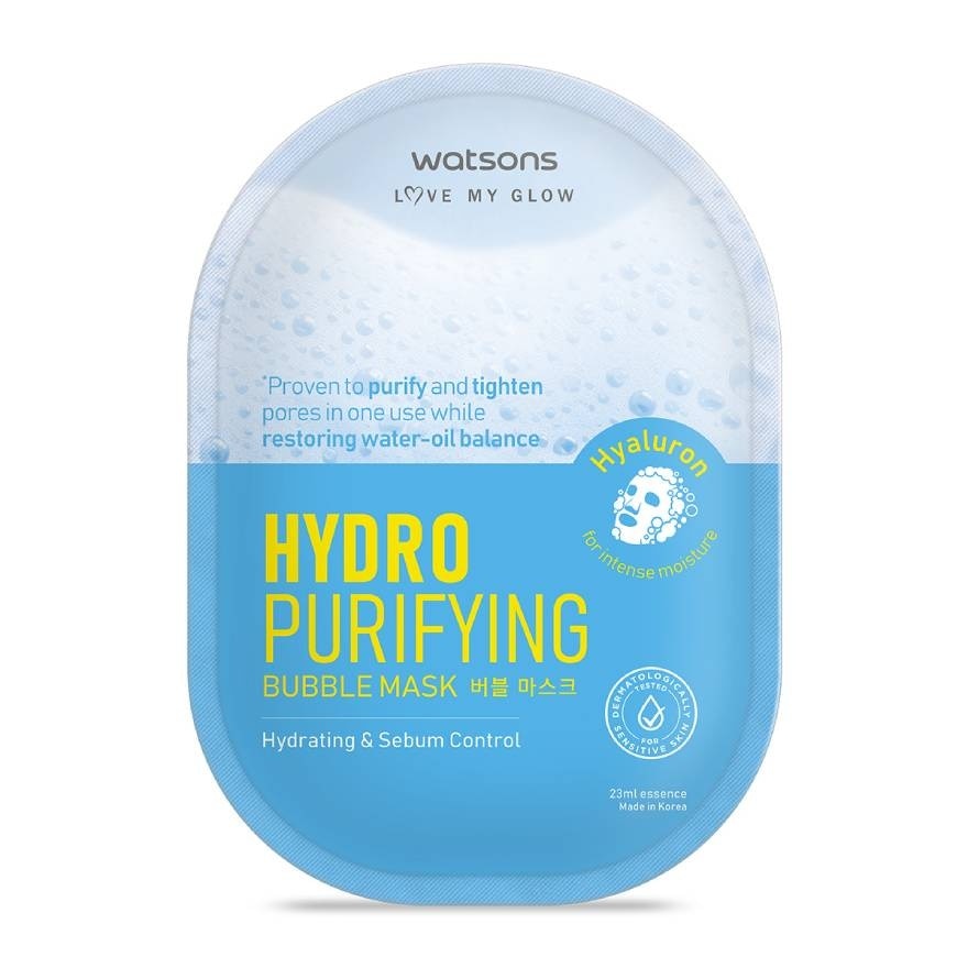 Watsons Hydro Purifying Bubble Mask 1sheet