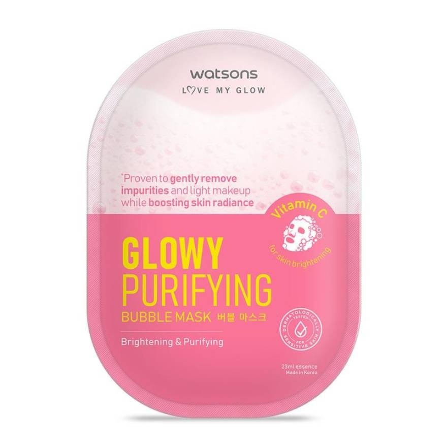 Watsons Glowy Purifying Bubble Mask 1sheet