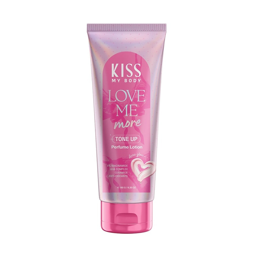 Kiss My Body Tone Up Perfume Lotion Love Me More 180g