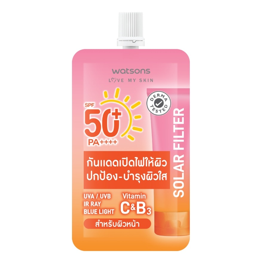 Watsons Solar Filter Very High Protection Bright Face Body Lotion SPF50+ PA++++ 15ml