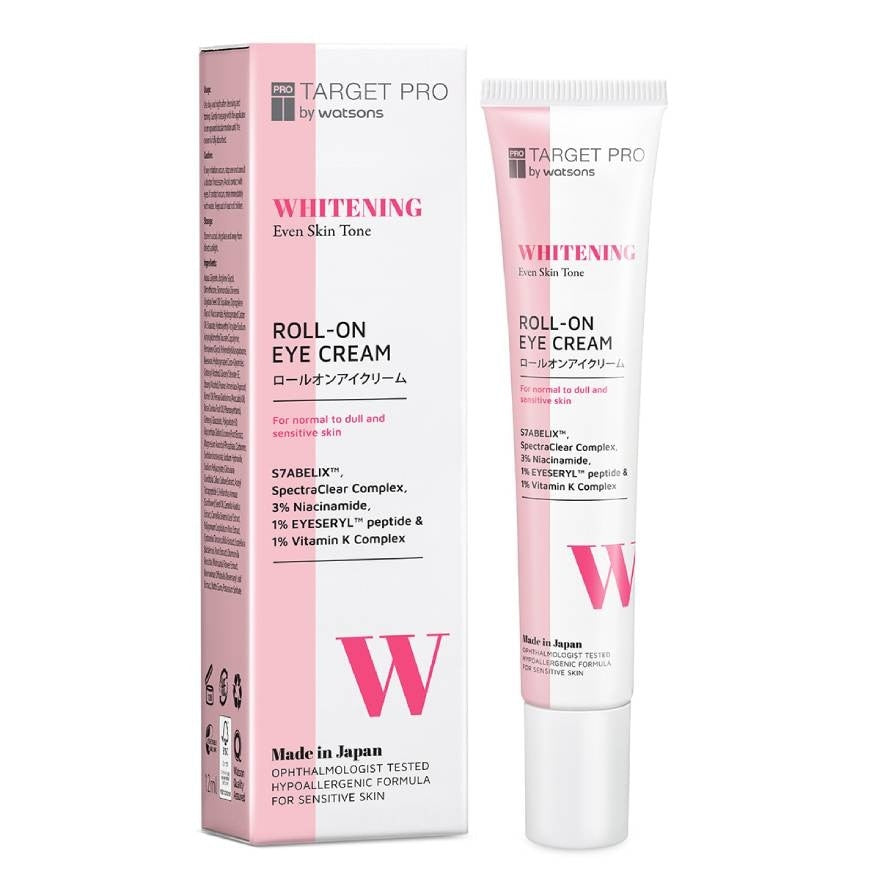 Target Pro by Watsons Whitening Roll-on Eye Cream 12ml