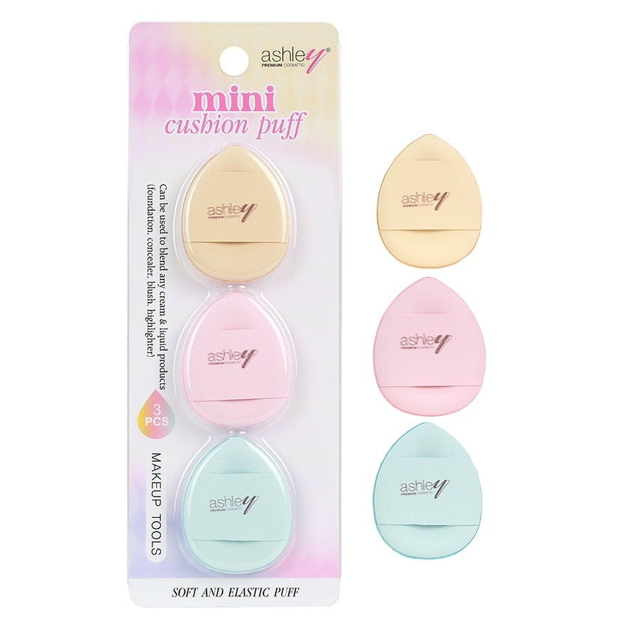 Ashley Mini Cushion Puff 3pcs
