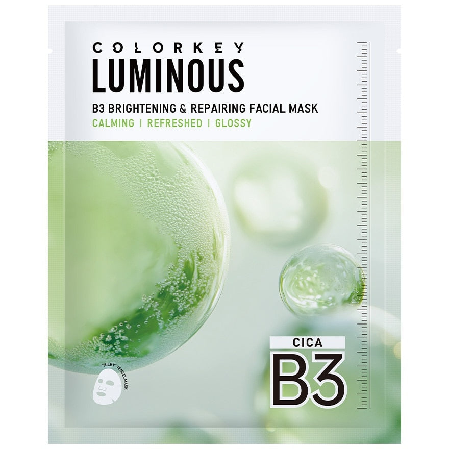 COLORKEY Luminous B3 Brightening Repairing Facial Mask 1pc 30ml