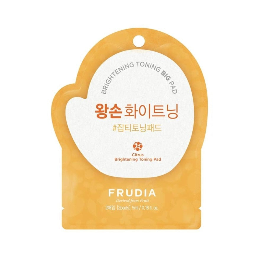 Frudia Citrus Brightening Toning Pad (Pouch) 2pcs