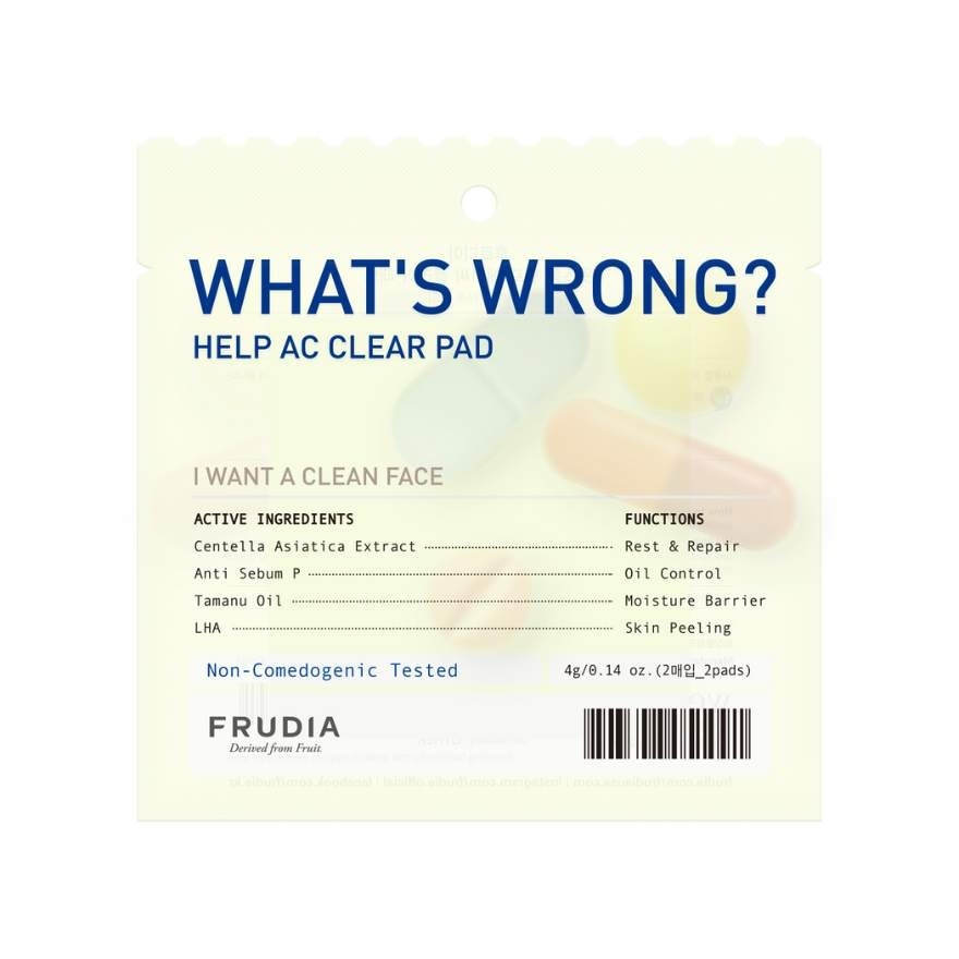 Frudia What's Wrong Help AC Clear Pad 2pcs