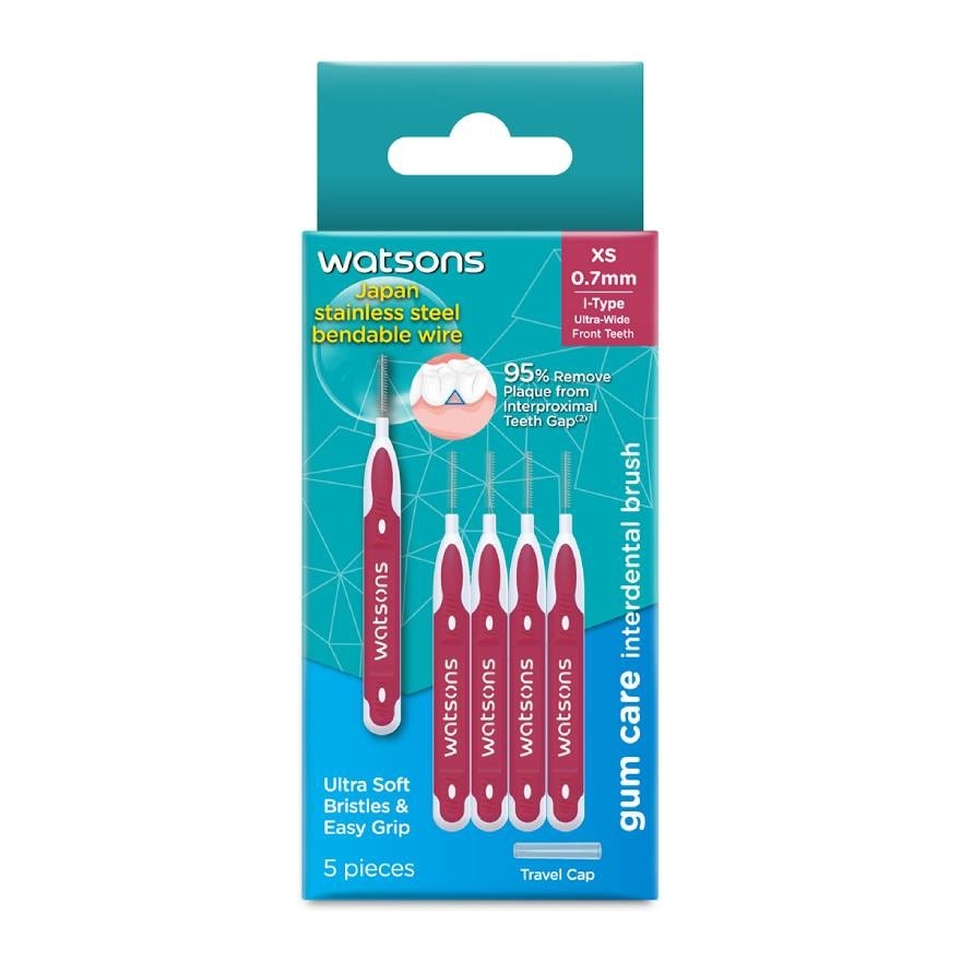 Watsons 0.7mm I Type Interdental Brush 5pcs
