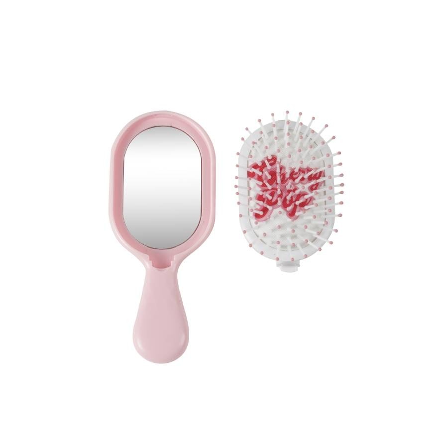 Watsons Miine Travel Mini Hair Brush Mirror 1pc