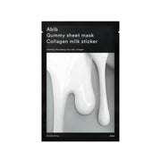 Abib Gummy Sheet Mask Collagen Milk Sticker 1'S