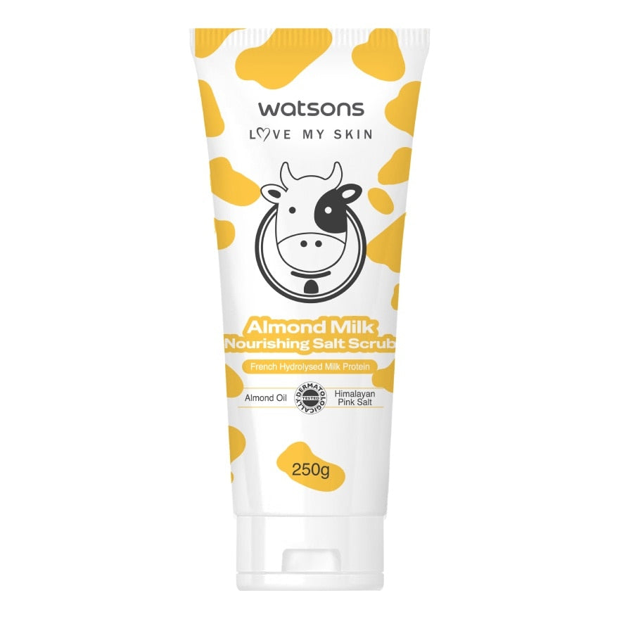 Watsons Almond Milk Nourishing Salt Scrub 250g