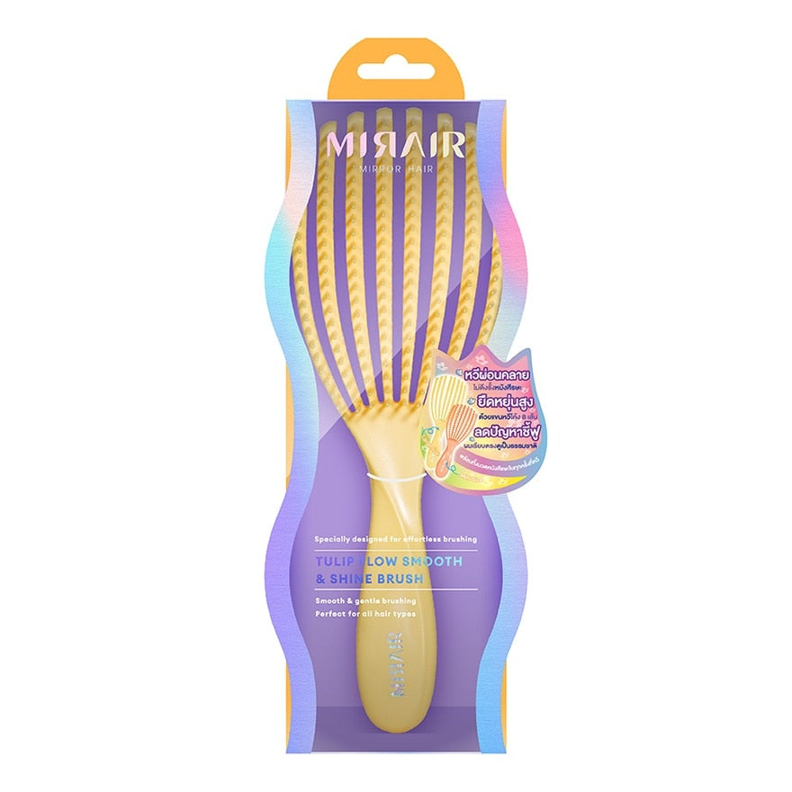 MIRAIR Tulip Flow Smooth Shine Brush 1pc Tulip Sun
