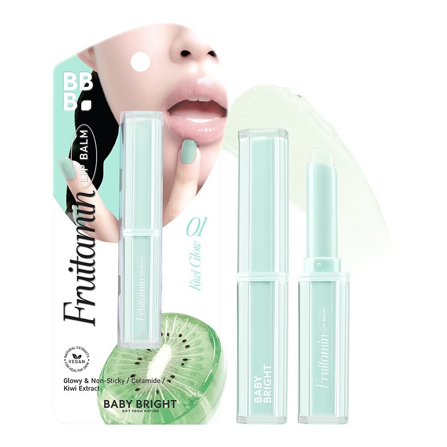 Baby Bright Fruitamin Lip Balm 1.5g #01