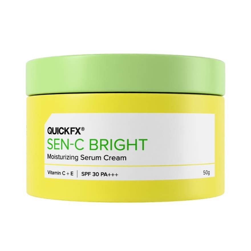 QuickFx Sen-c Bright Moisturizing Serum Cream SPF30 PA+++ 50g