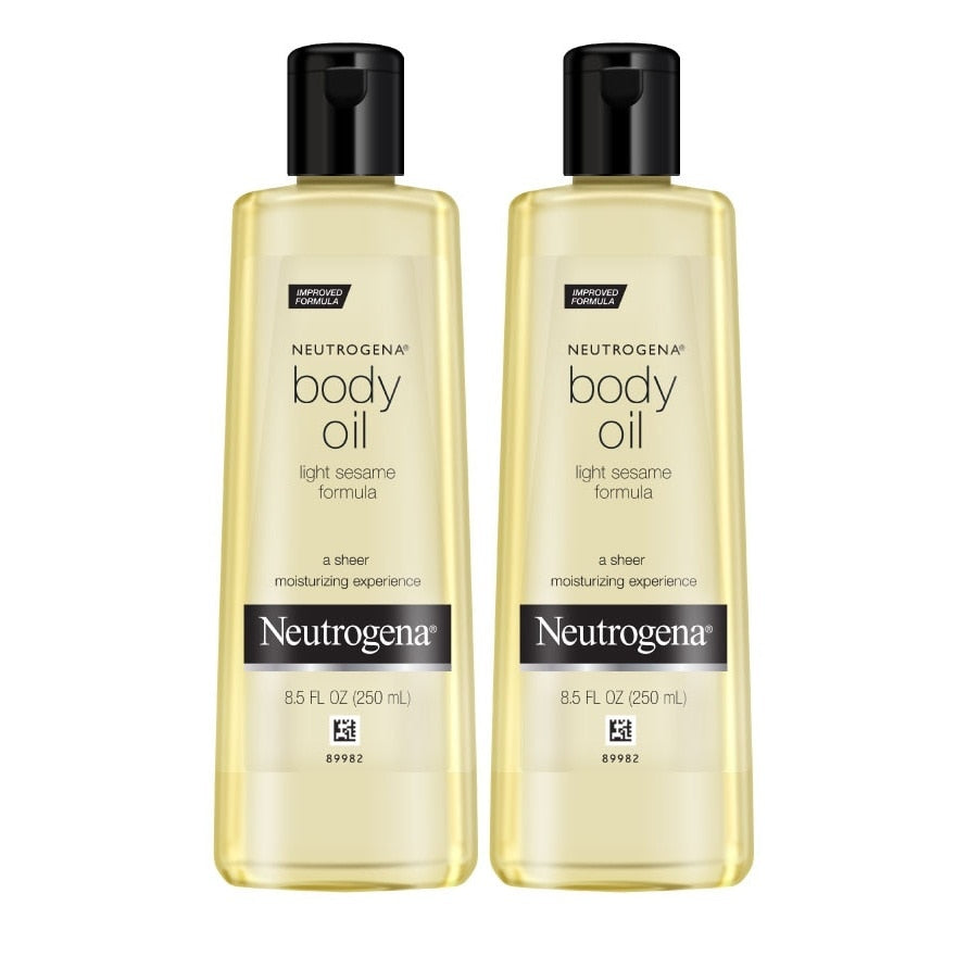 Neutrogena Body Oil Light Sesame Twin Pack 250ml