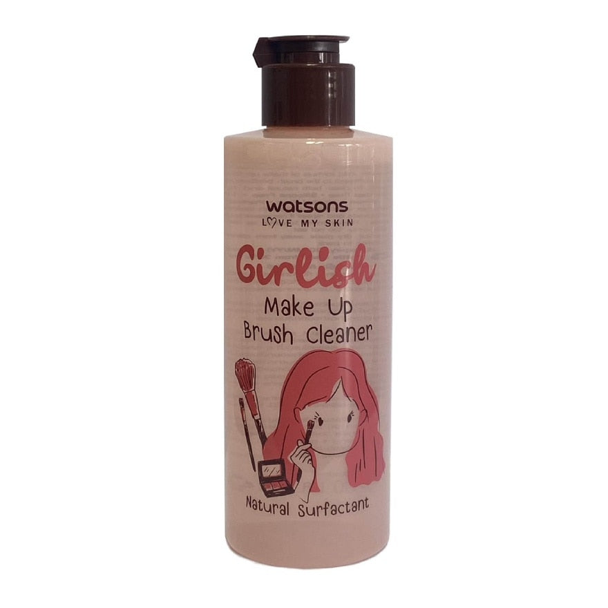 Watsons Girlish Make Up Brush Cleaner 200ml