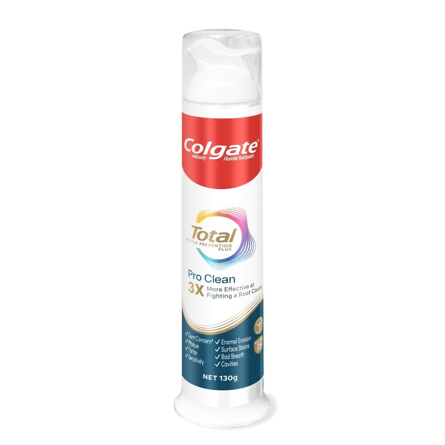 COLGATE Toothpaste Total Pro Clean Pump 130g