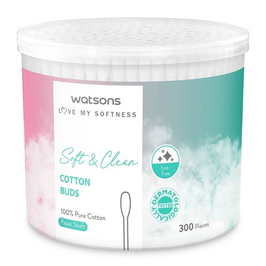 Watsons Paper Shaft Cotton Buds2 300pcs