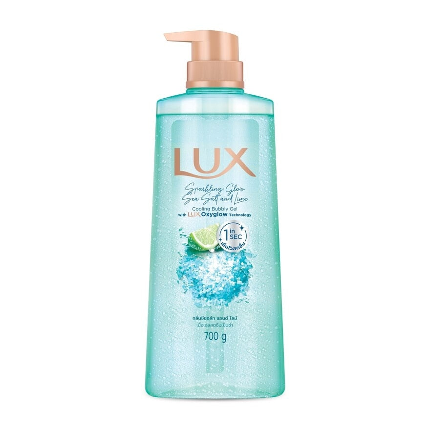 Lux Body Wash Sparkling Glow Sea Salt Lime Gel 700 g.