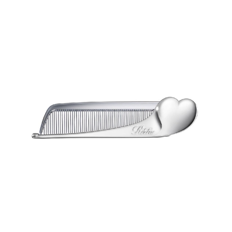 ReFa Heart Comb Aira Silver 1pc