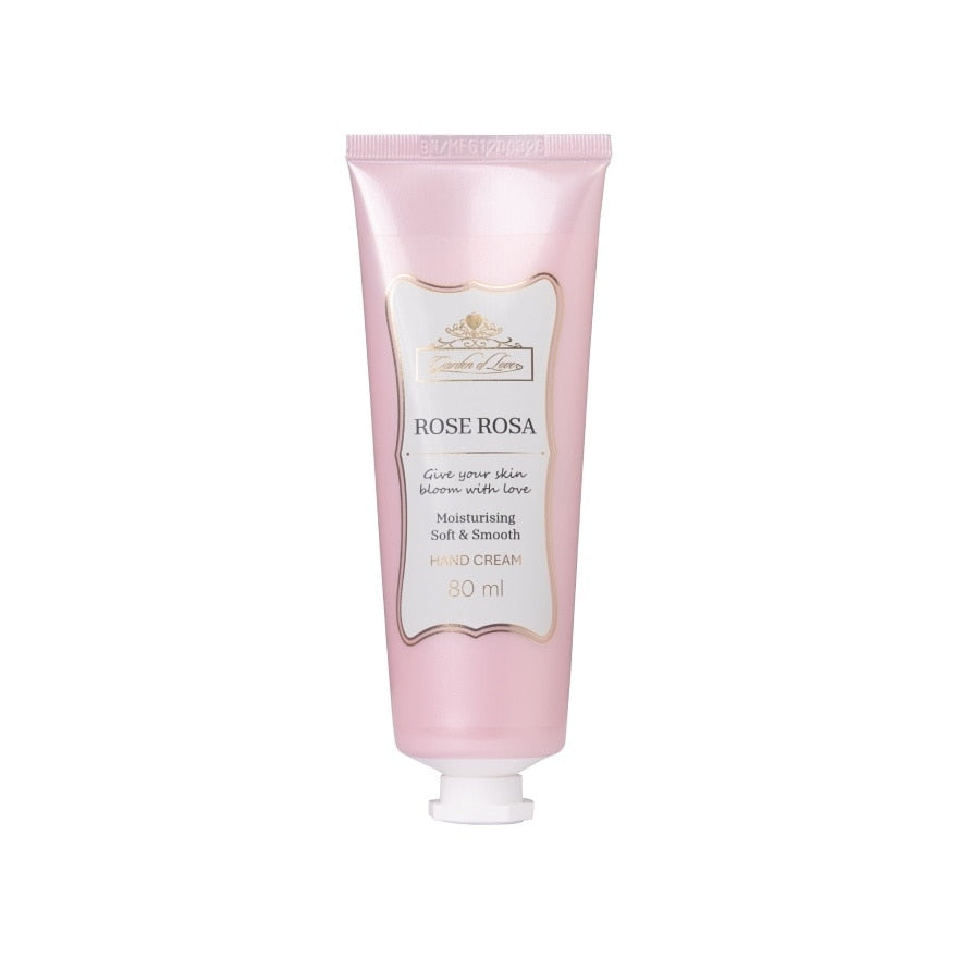 Garden of Love Rose Rosa Hand Cream 80ml