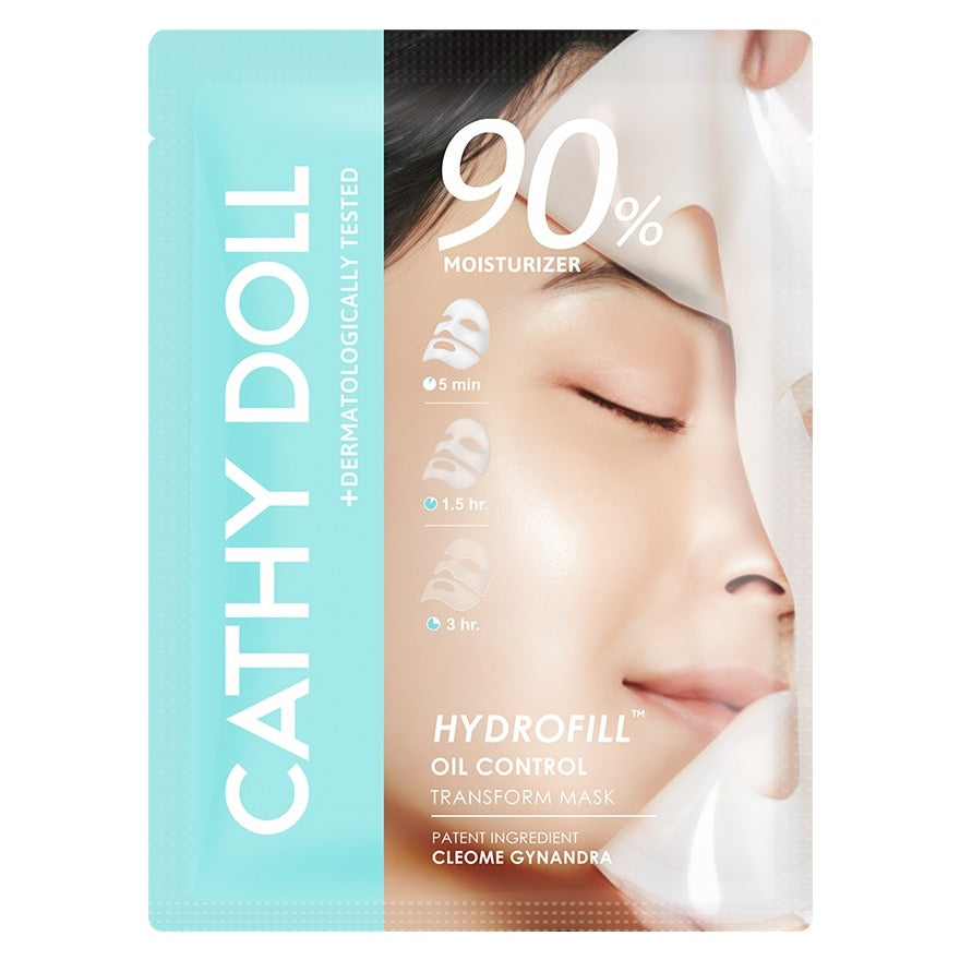 Cathy Doll Hydrofill Transform Mask 90 Moisturizer Oil Control 1pc