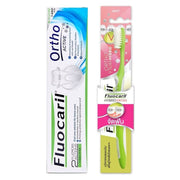 Fluocaril Toothpaste Ortho Active+toothbrush Ortho V Slim 1pc(Mix Color) 100g