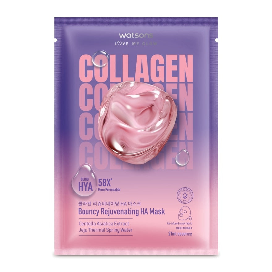 Watsons Collagen Rejuvenating Ha Mask 1pc
