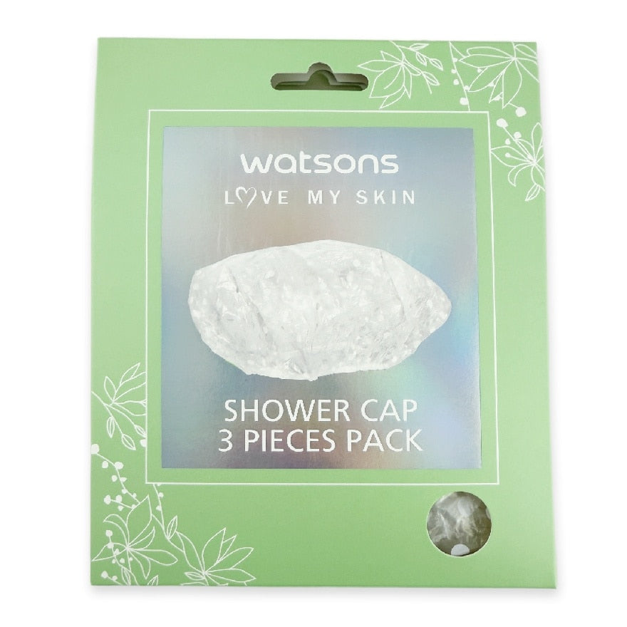 Watsons Shower Cap Pack 3pcs