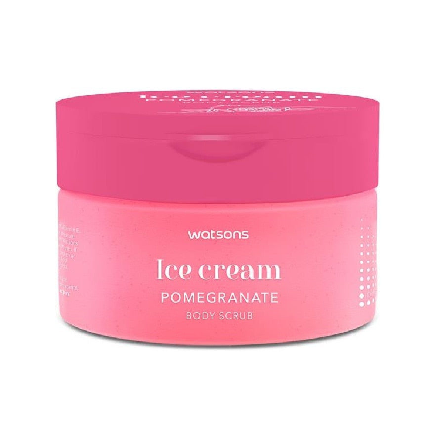 Watsons Ice Cream Pomegranate Body Scrub 280g