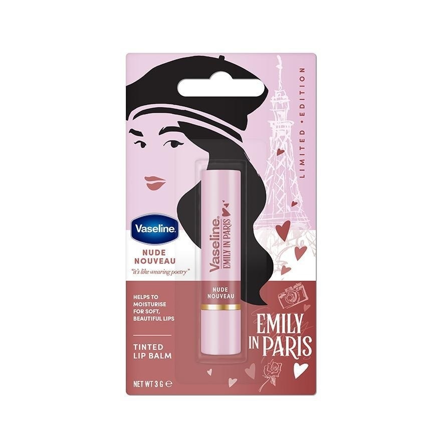 Vaseline Emily In Paris Nude Nouveau Tinted Lip Balm 3 g.