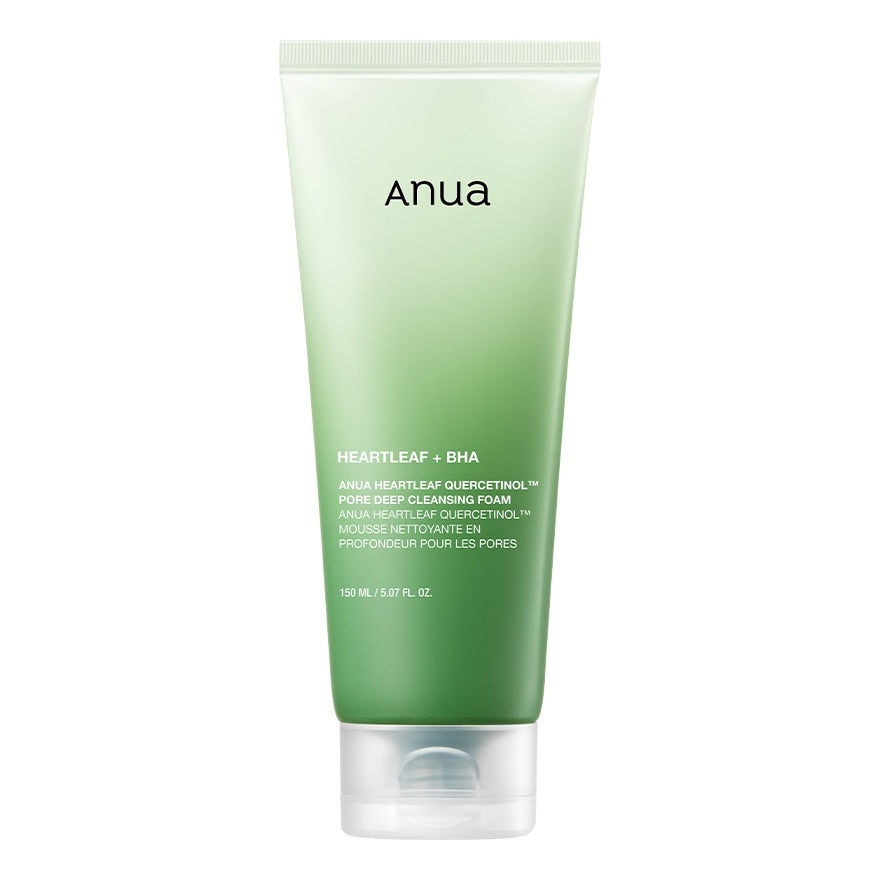 Anua Heartleaf Quercetinol Pore Deep Cleansing Foam 150 ml.