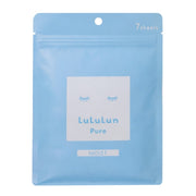 LuLuLun Face Mask Pure Blue 6FSR 7pcs
