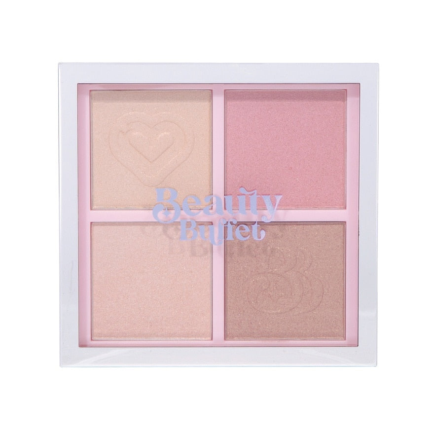 Beauty Buffet Crystals Palette Highlighter 18g