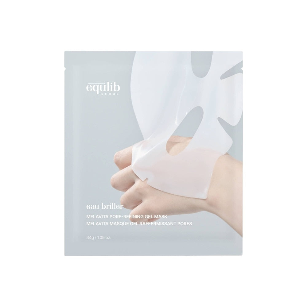 Equlib Eau Briller Mela Vita Pore Gel Mask 1pc