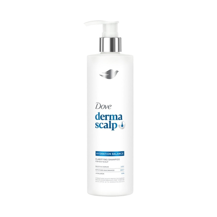 Dove Shampoo Derma Scalp Hydration Balance Clarifying 350 ml.